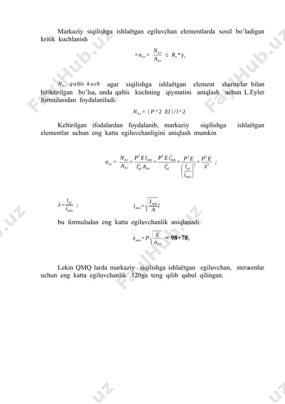 cho’zilishga ishlaydigan elementlarni hisoblash - Page 3