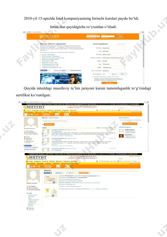 uchli tomoni w-kuchsiz tomoni o-imkoniyatlari t-xavf-xatar swot-tahlilidan foydalanishjarayonida talaba mavjud holatni tahlil qiladi va baholaydi. tahlil va sintez qilish yo`li bilan biror mantiqiy qaror qabul qilishga o`rganadi 1-bosqich swot-tahlili jadvalini tuzish qoidasi bilan tanishadi 2-bosqich juftlikda yoki kichik guruhlar ichida jadval to`ldirish 3-bosqich faoliyat natijasitaqdimot qilinadi muammoli ta’lim metodiga swot – tahlil s kuchli tomoni -muammoli ta’lim asosida talabalar bilimlarni faol o‘zlashtiradilar -mustaqil va ijodiy fikrlash qobiliyatini rivojlantiradi -mavzuning mohiyatini chuqurroq tushunishga yordam beradi w kuchsiz tomoni · ko‘p vaqt talab etadi · alohida tayyorgarlik talab etadi · ko‘p kuch talab etadi о imkoniyatlari · talabalar soni cheklangan bo‘lishi lozim · barcha mavzularni muammoli ta’lim asosida o‘rganish imkoni yo‘q · pedagogdan maxsus tayyorgarlikni talab etadi т xavf-xatar · belgilangan vaqt oralig‘ida muammoning echimi topilmasligi mumkin · barcha talabalar faol ishtirok etmasligi mumkin ii. mustaqil ishlar va vazifalar 1. talabalar o‘z tushunchalarini daftarlariga qayd etadilar. 2. intuit masofaviy ta’lim platformasi va …