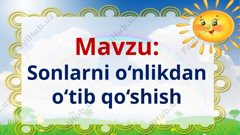 sonlarni o‘nlikdan o‘tib qo‘shish - Page 3