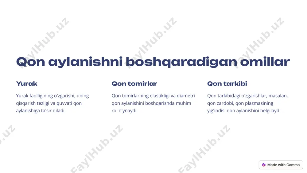 2 yallig'lanishni kamaytiradi gorchichnik yallig'lanish jarayonlarini sekinlashtiradi va og'riqni kamaytiradi. 3 organizmni faollashtiradi gorchichnik organizmni faollashtiradi va toksik moddalardan tozalashga yordam beradi. 4 keng qo'llanilishi gorchichnik asosan qon aylanish tizimi muammolari, mushaklarning odam og'rig'i, v.b.da qo'llaniladi. https://gamma.app/?utm_source=made-with-gamma