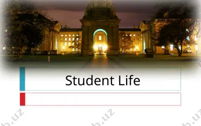 student life — PPTX