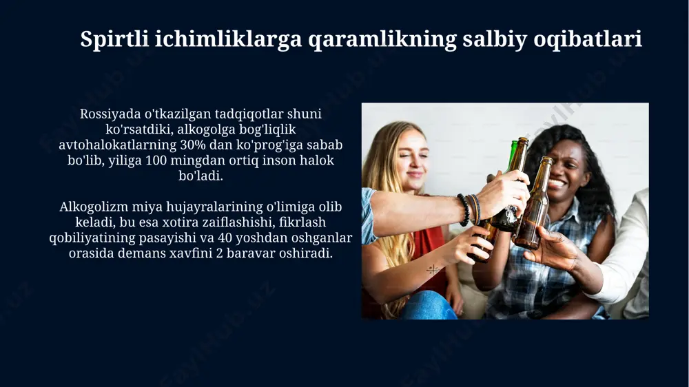 alkogolizmga ruju qo’yish salbiy oqibatlari - Page 5