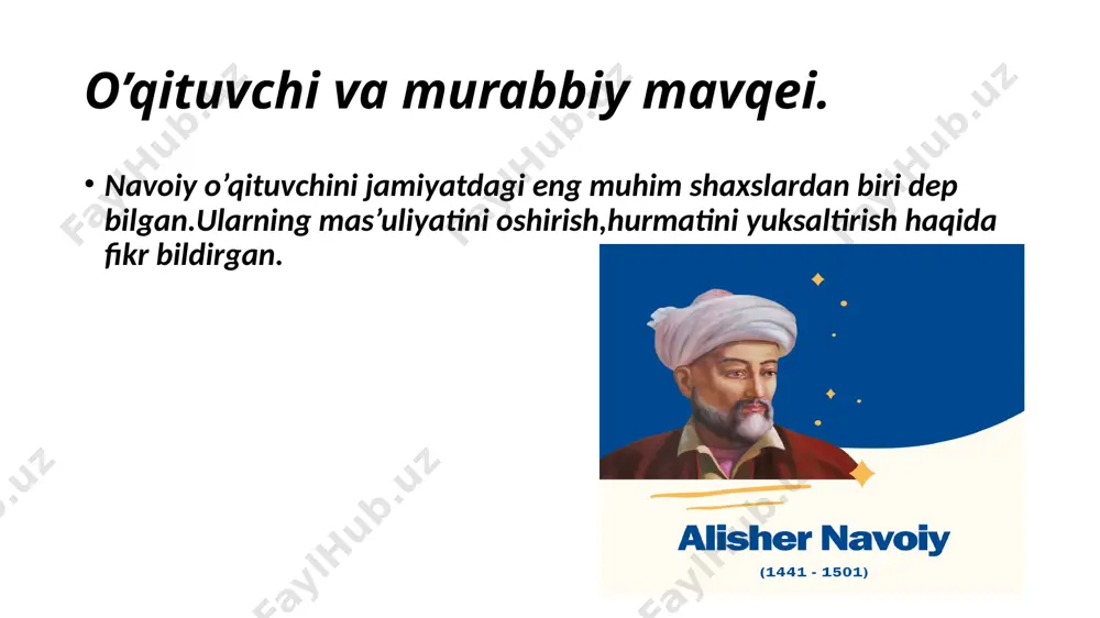 alisher navoiyning pedagogik qarashlari - Page 5