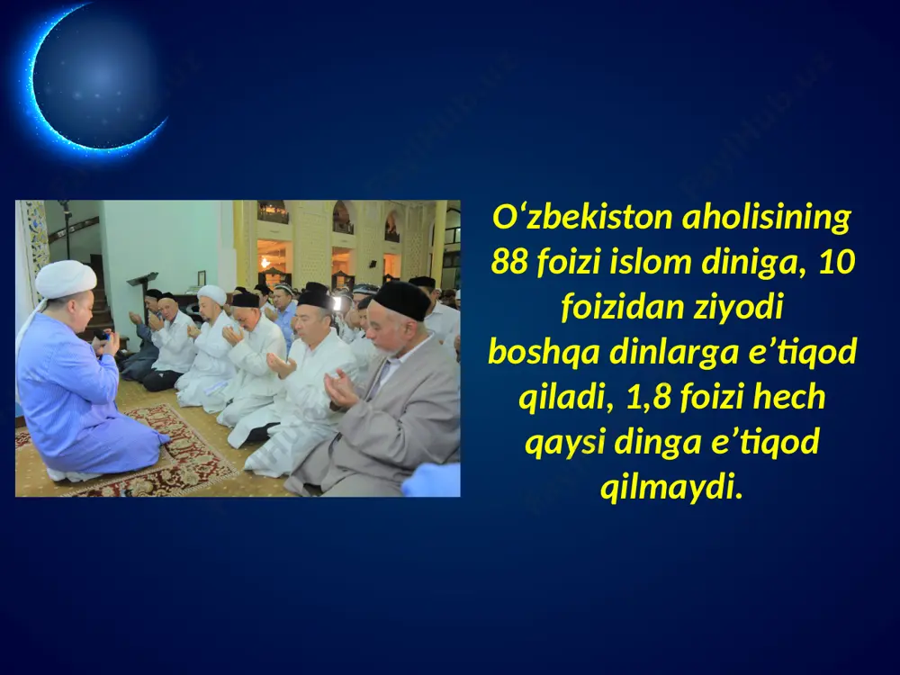 o‘zbekistonda konfessiyalararo munosabatlar 11- sinf - Page 3