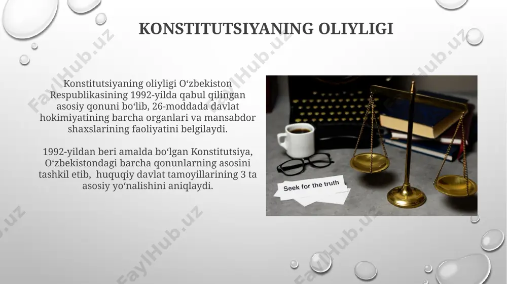konstitutsiya va qonunning ustunligi - Page 3