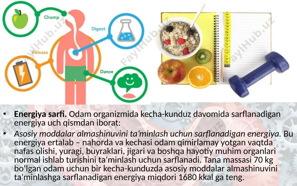 energiya almashinuvi. 8 - sinf - Page 5