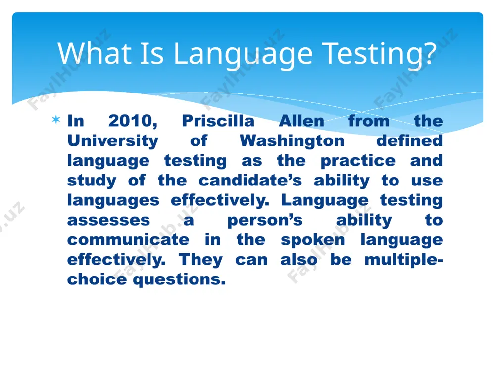 language testing - Page 5