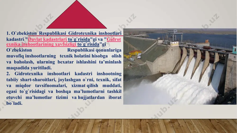 gidrotexnik inshoatlar davlat kadastiri - Page 4