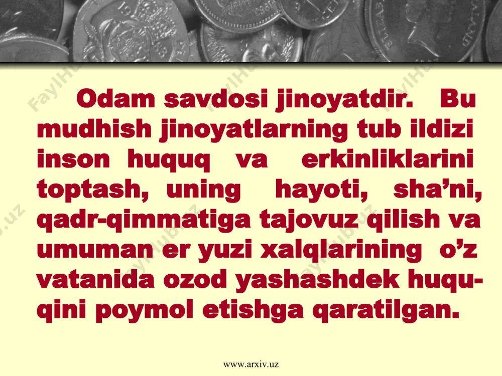 odam savdosi — millatga xiyonatdir - Page 3