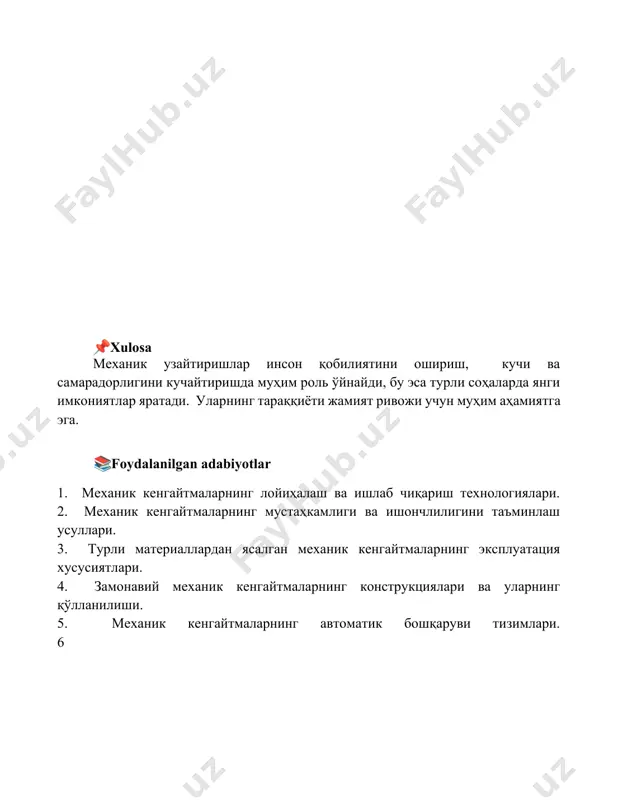 mexanik uzatmalar - Page 5
