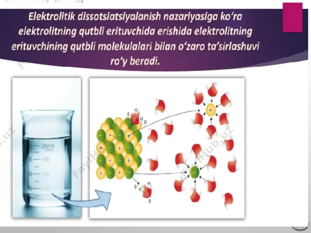 kislota, ishqor va tuzlarning diissotsiyalanish - Page 4
