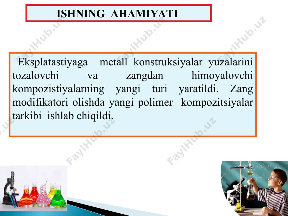 kislotalari to’g’ri chiziqli uglerod zanjiridan iborat bo’lib, tarkibida qo’sh bog’ tutadi. iq­ spektrning 2310­2520 sm‾1 sohadagi valent tebranishlar intensivligining kamayganligi bu qo’sh bog’lar oksidlanganligidan darak berdi.
