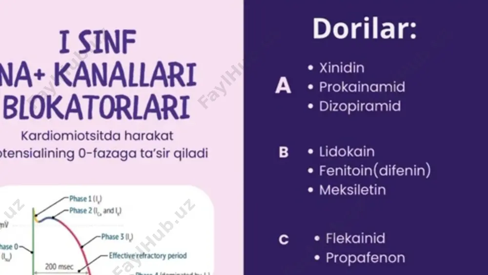 antiaritmik dorilar - Page 4