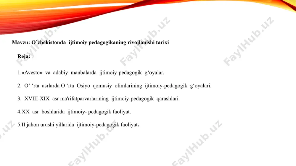 ulug’bek-kabi olimlar o’z ilmiy va pedagogik faoliyatlarida rivojlantiruvchi, tarbiyalovchi va ta’lim beruvchi ta’sir kuchlarini o’sib kelayotgan avlodga qaratish g’oyasini tushunishgan va buni tadbiq etishgan. bu avvalambor ular ta’limning maqsadi hayotga tayyorlash, axloqiy norma va qoidalar, kasbiy malakalar va chuqur bilimlarga ega bo’lishida deb bilganliklarida namoyon bo’lgan. buyuk qomusiy olim abu rayxon beruniy (973-1050 y) ta’lim jarayoniga qo’llaniladigan ilmiy usullarni ishlab chiqqan. u shuningdek ta’lim tamoyillarini ham tasniflagan. uning pedagogik qarashlarining ijtimoiy yo’naltirilishi u axloqni ijtimoiy xususiyatlar va hissiyotlarning ifodasi sifatida tushunganligida o’z ifodasini topgan. olimning tarbiya, shaxsning shakllanishida va jamiyatdagi amaliy hayot uchun ilm va mehnatning ahamiyati haqidagi g’oyalari hozirgacha muhimligini saqlab qolgan. buyuq qomusiy olim abu ali ibn sino (980-1037 y) o’z davrining barcha bilim sohalarini qamrab oluvchi katta ilmiy meros qoldirgan. uning barcha asarlarida pedagogik qarashlar mavjud. biz uning bilim, iroda va insonning rivojlanish jarayonidagi maqsadga intiluvchanligi, atrof muhit ta’siri, axloqiy va mehnat tarbiyasi, muomala san’ati, bolalarni jamoada …
