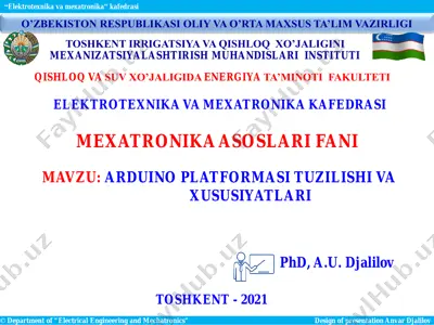 arduino platformasi — PDF
