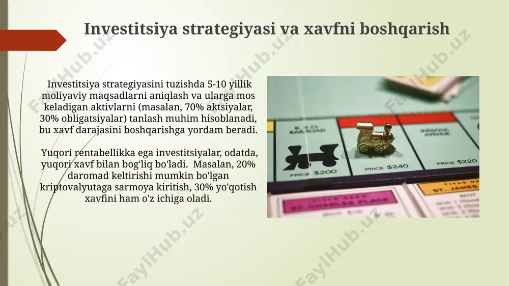 investitsiyalarni turkumlash - Page 4