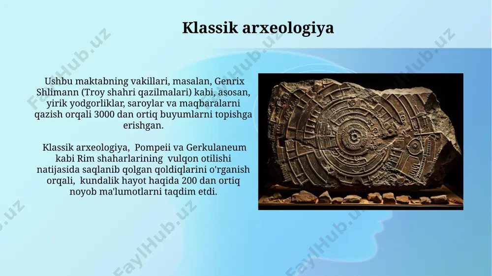 dunyodagi asosiy arxeologiya maktablar - Page 5