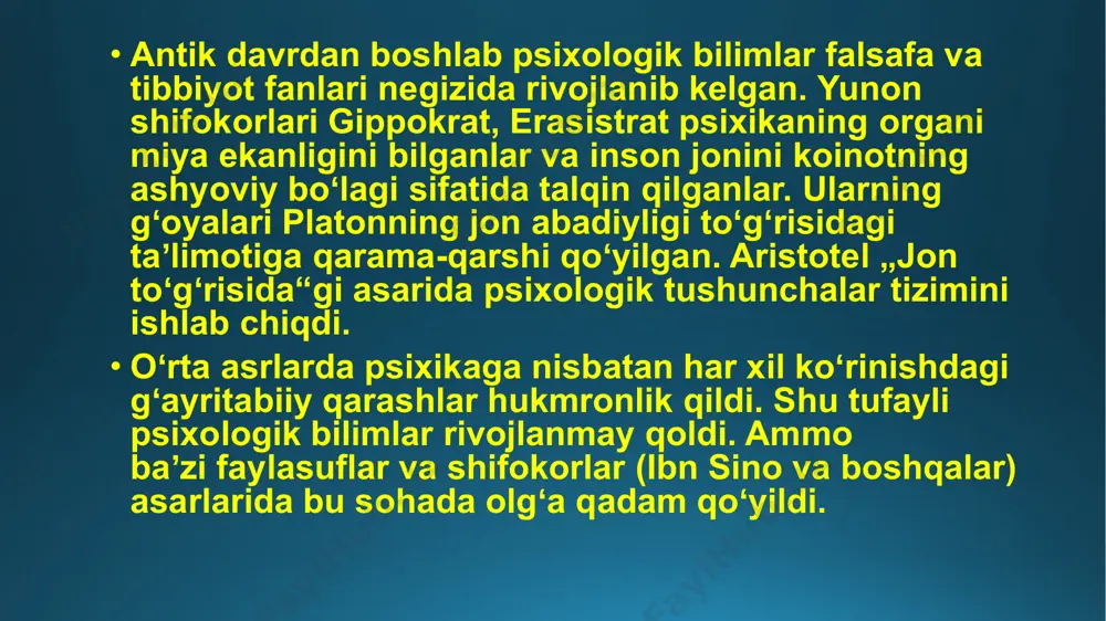 psixologiyaga oid o'zbekiston va yevropa olimlarining qarashlari - Page 4