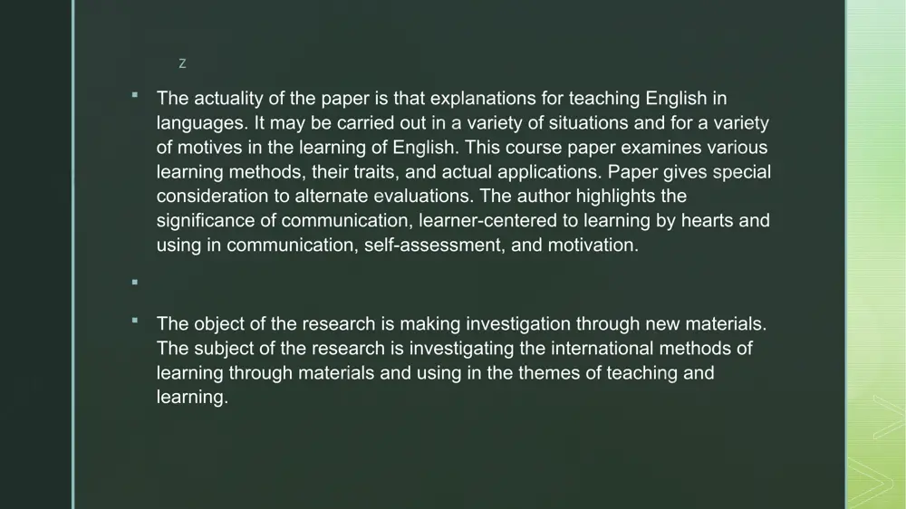 lls effectively. many colleges now provide new student orientation courses that include professional communication skills development, and some require them (ewing-cooper and parker, 2013). service-learning courses, internships, and training courses offer additional opportunities for students to develop practical communication skills. z 1.3. the role of speaking in communication a good speaker encourages questions from all attendees. it is better to clarify later than to provide false information. communication style is also important in public speaking. few people consider their pitch and tone. the presentation is useless if it’s not communicated effectively. speak loudly but clearly, ensuring everyone can hear. don’t copy others; develop your own style. using a fake accent is not advisable. z 2.1. the technologies of communication skills communicating with students: having effective communication skills is crucial when it comes to interacting with students, as teaching inherently demands it. as part of your responsibilities, you must be able …