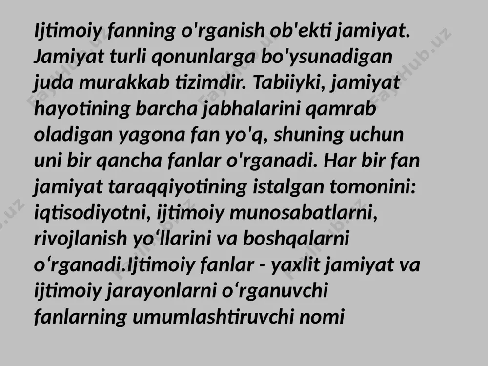 mutaxassislik fanlari haqida tushuncha - Page 5