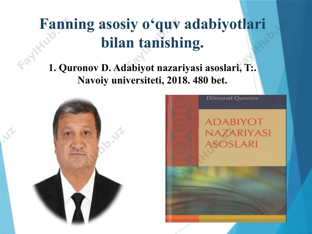 adabiyotshunoslik asoslari fan sifatida - Page 3