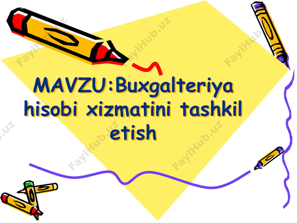 lteriya standartlari to'plamini tashkil etadi. xalqaro kompaniyalar buxgalteriya hisobi standartlari xalqaro kengashi tomonidan o'rnatilgan va aqshning gaap bo'lmagan shirkatlari moliyaviy hisobotlarni taqdim etadigan xalqaro moliyaviy hisobot standartlariga amal qiladilar. buxgalteriya hisobi standartlari korxonaning moliyaviy faoliyatining barcha jihatlariga, shu jumladan aktivlar, passivlar, daromadlar, xarajatlar va aktsiyadorlarning kapitaliga tegishli.buxgalteriya standartining o'ziga xos misollariga daromadlarni aniqlash, aktivlarni tasniflash, amortizatsiya qilishning mumkin bo'lgan usullari, amortizatsiya qilinadigan deb hisoblanadigan usullar, lizing tasniflari va ulushlarni hisobga olish kiradi. buxgalteriya hisobida xo’jalik faoliyati natijasida sodir bo’layotgan barcha operatsiyalar hujjatlar asosida qayd qilinib boriladi.. xo’jalikda operativ rahbarlik va mablag’lar harakatini nazorat qilish uchun shu ma'lumotlardan foydalaniladi. lekin tuman, viloyat va respublikamiz tarkkiyotini belgilash uchun har bir xo’jalikning joriy hisob ma'lumotlari xali yetarli emas. chunki har bir xo’jalik buxgalteriya hisobi ma'lumotlari,faqat shu xo’jalik mulki bo’lgan mablag’lar holati va ularning manbaalarini ifodalaydi. mol yetkazib beruvchilar, kreditorlar, banklar buxgalteriya hisobotlari ma'lumotlari asosida korxonaning to’lovga layokatligini, moliyaviy barqaror rivojlanayotganligini tahlil qiladi. shuning …