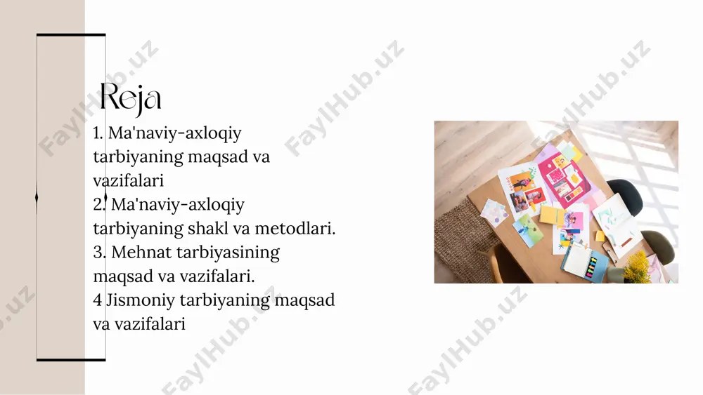 ega,_ular alohida munosabatlarni emas, hamma sohasidagi munosabatlarni gamrab oladi bunday _tushunchalar axlogiv kategoriya deb ataladi. ezgulik , tartiblilik haggoniylik __rostgo vlik, adolatlilik,_ mehnatsevarlik , _ jamoaviylik_ kabi sifat _va xususivatlarni o zida birlashtirgan shaxs tavsifi ax lociy tamovillar deb ataladi hayotda_qoida sifatida gqabul gilingan talablardan kishilar o_zlariga odamlar orasidan namuna tanlaydi. bu axlogiv ideal deb ataladi. me`yor - bir turdagi xulq-atvor, takrorlanadigan vaziyat, talab, standart, aqlid uchun misol, ijtimoiy_ fikr, did, qoida, urf-odat shaklidagi namuna. me`yorlar ajdodlarning katta ijobiy ahamiyatga ega tajribasini o'zida mujassamlaydi, zero ularda u yoki bu xulq- atvorning ko'plab avlodlar tajribasida sinalgan maqsadga muvofiqligi aks etadi qadriyatlar - ijtimoiy munosabatlar va jamiyat a`zolarining ijtimoiy ahamiyatli fazilatlari. qadriyatlar xilma-xil tasnifga ega bo'lib, eng umumiy tarzda mutlac va nisbiy qadriyatlar farqļanadi. absolyut qadriyatlar, ya'ni umumahamiyatli (ob'ektiv) tavsifga ega bo'lib, ular o'zida shubhasiz asoslangan, istalgan nuqta nazardan, turlicha munosabatlar va barcha sub'ekt uchun ijobiy xususi yatga ega ulardan tashqari, nisbiy …