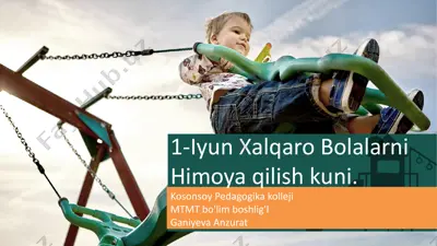 kosonsoy pedagogika kolleji — PPTX