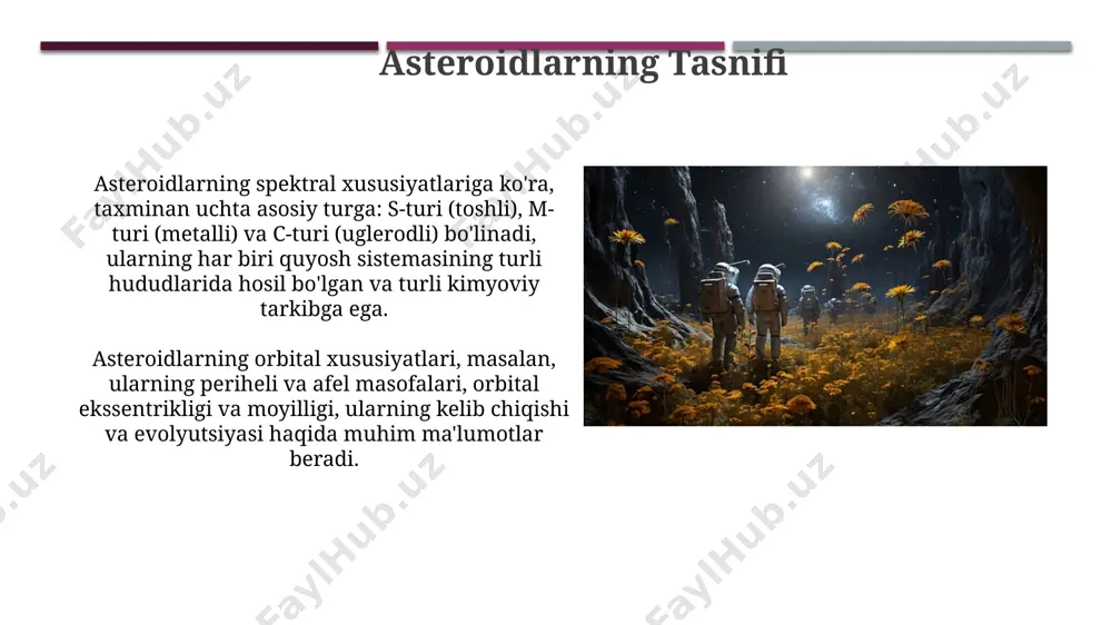 asteroidlar va ularning kuzatilishi - Page 5
