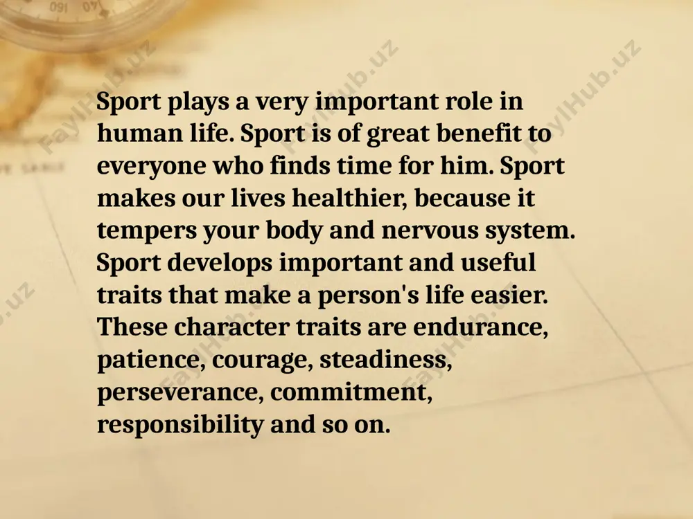 horse riding, sailing, orienteering, casting); extreme - events associated with greater risk for the life of the participants (mountain climbing, diving, caving, sports tourism, winter swimming, etc.); aviation - the use of aircraft (helicopter and gliding). but each of us knows from childhood that there are many kinds of sports. health should be berech.radost and happiness, health and longevity, all that is necessary for each of nas.vedya a healthy lifestyle, we strengthen the physical and spiritual zdorove.i always need to remember that a healthy body, healthy mind. sport is a pleasure, harmony, harmony of mind and sily. sport - it is work. thank you image2.png image3.png image4.png image5.png image6.png image7.png image8.png image9.png image10.png image11.png image12.png image13.png image14.png image15.png image16.png image1.png /docprops/thumbnail.jpeg