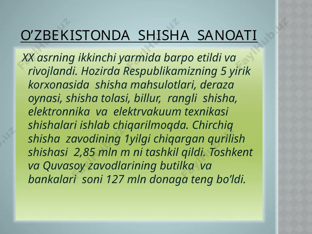 silikatlar (keramika, chinni va fayans) - Page 5