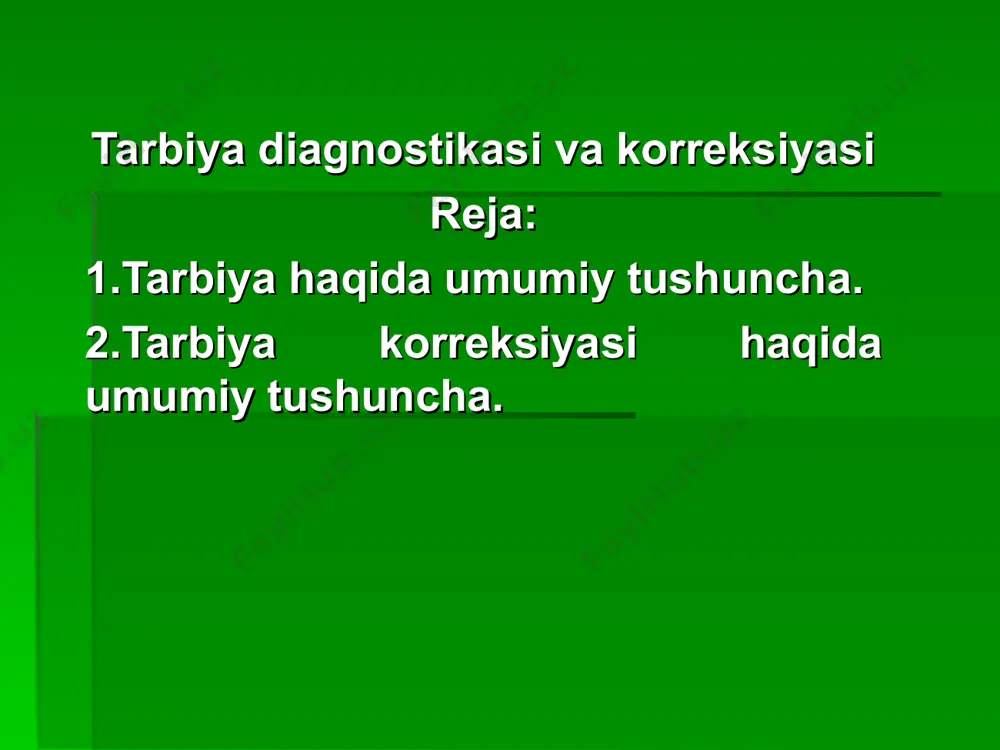 muvofiqdir. yosh xususiyatlari muayyan bir yosh davriga hos bo‘lgan anatomik, fiziologik (jismoniy) va psixologik xususiyatlardir. aytaylik, mas’uliyat tuyg‘usini boshlang‘ich ta’lim, o‘rta ta’lim va o‘rta maxsus, kasb-hunar ta’limi muassasalarida ta’lim olayotgan o‘quvchilarda ham shakllantirish mumkin. biroq har bir bosqichda mazkur sifatni shakllantirish borasida turli metodlar qo‘llaniladi. halq pedagogikasida halq pedagogikasida tarbiya metodlari. halq pedagogikasi o‘zbekona axloq, odob va tarbiyaning barcha qirralarini o‘zida mujassamlashtirgan. halq pedagogikasida turlicha tarbiya metodlari hamda vositalaridan foydalaniladi. bu metod va vositalar nihoyatda rang-barang bo‘lib, ko‘p jihatlari bilan ilmiy pedagogikadan ustunlik qiladi. binobarin, ushbu metodlar ilmiy pedagogikaning shakllanishiga ham o‘z ta’sirini o‘tkazgan. halq pedagogikasida qo‘llanilgan hilma-hil tarbiya metodlarini quyidagi tarzda umumlashtirish mumkin. 1. tushuntirish (hikoya qilish, o‘rgatish). 2. mashqlantirish (odatlantirish, mashq qildirish). 3. namuna (maslahat berish, uzr so‘rash, yaxshiliklar haqida so‘rash, o‘rnak bo‘lish). 4. nasihat qilish, o‘git (undash, ko‘ndirish, iltimos qilish, yolvorish, tilak-istak bildirish, ma’qullash, rahmat aytish, duo qilish, oq yo‘l tilash va hokazolar). 5. qoralash va jazo …