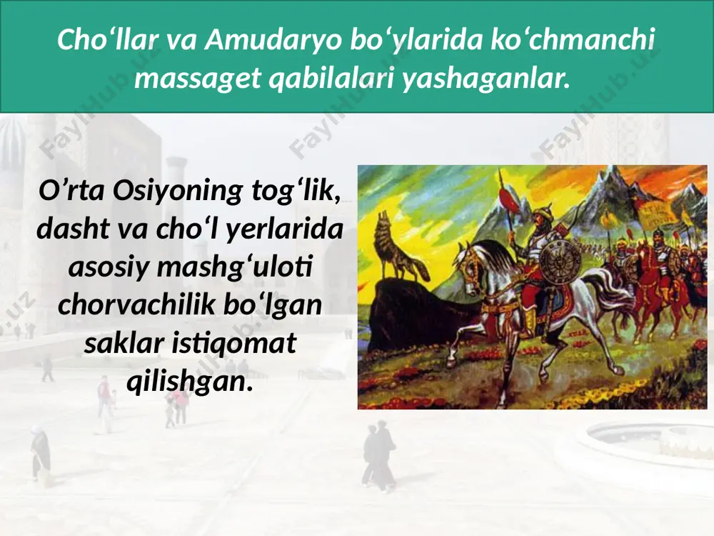 o‘zbekiston hududidagi ilk davlatlar. 6- sinf - Page 5