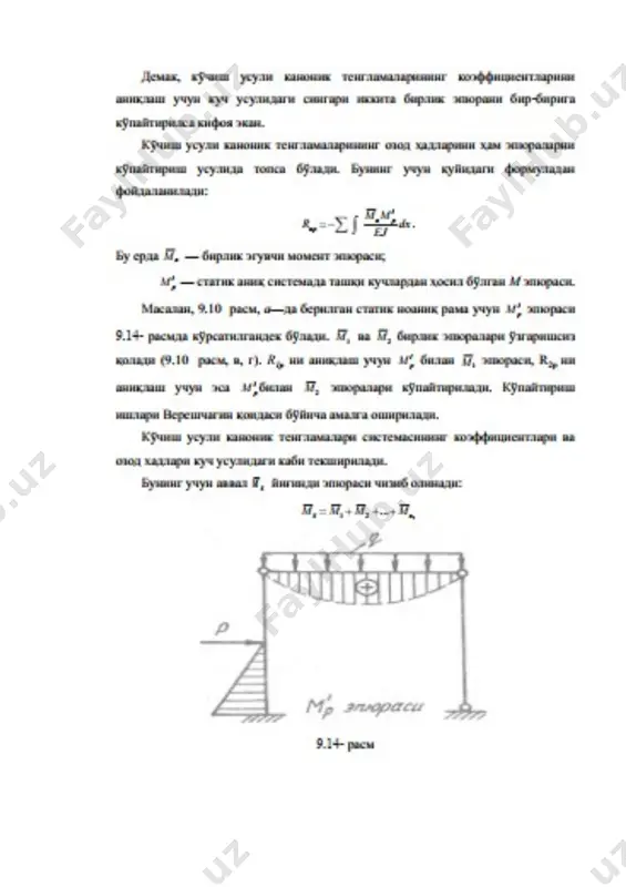 statik noaniq ramalar va ko‘chishlar usuli - Page 3