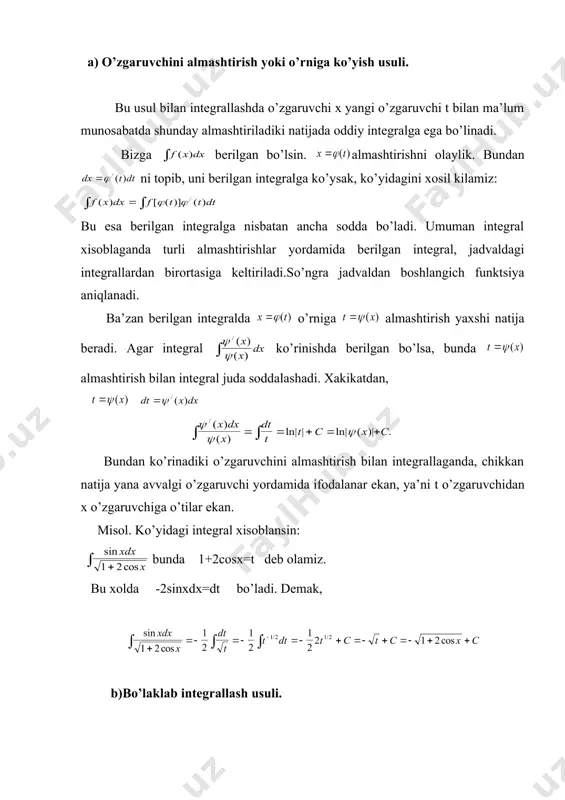 - - + - - + - + ò 3 3 2 . ; j dx ax bx c = + + ò j dt t k 3 2 2 = ± ò j dt k t 3 2 2 = - ò dx x x 2 4 3 - - ò dx x x d x x x x c 2 2 2 4 3 2 2 7 2 2 7 - - = - - - = - + - - + ò ò ( ) ( ) ln| ( ) 4 4 2 . ; j ax b ax bx c dx = + + + ò j ax b ax bx c dx a a ax b b ab a ax bx c dx a a ax b ax bx c dx 4 2 2 2 2 2 2 2 2 = + + + = …