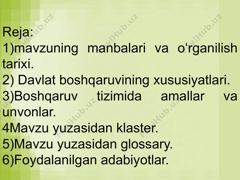 shayboniylarda davlat boshqaruvi tizimi - Page 2