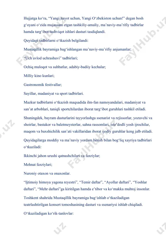 mustaqillik bayrami haqida dars - Page 5