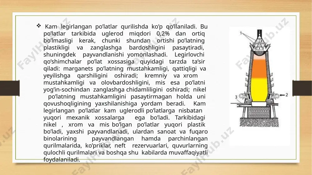 po’lat ishlab chiqarish texnologiyasi - Page 5