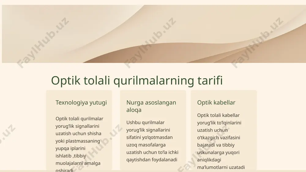 tibbiyotda optik tolali qurilmalarning ahamiyati - Page 3