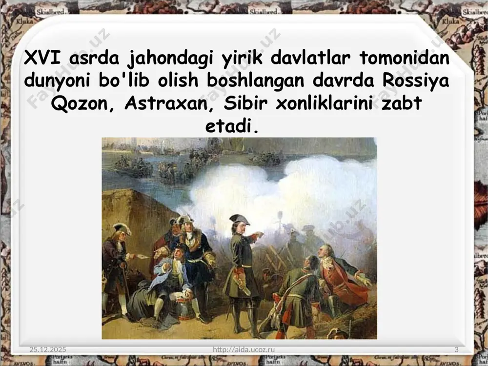 o'zbek xonliklari va rossiya imperiyasi munosabatlari 8-sinf - Page 3