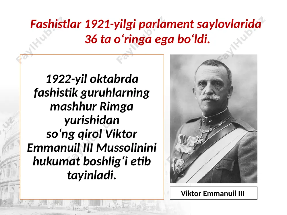 1918 – 1939-yillarda italiya va ispaniya 10- sinf - Page 4