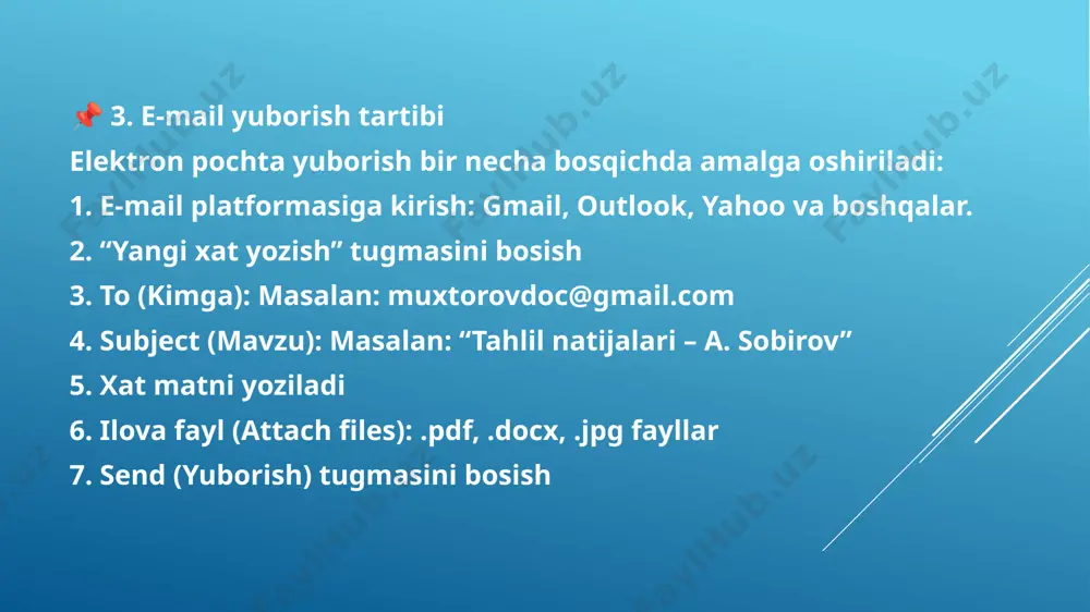 elektron pochta orqali xabarlar vaqabul qilish - Page 4