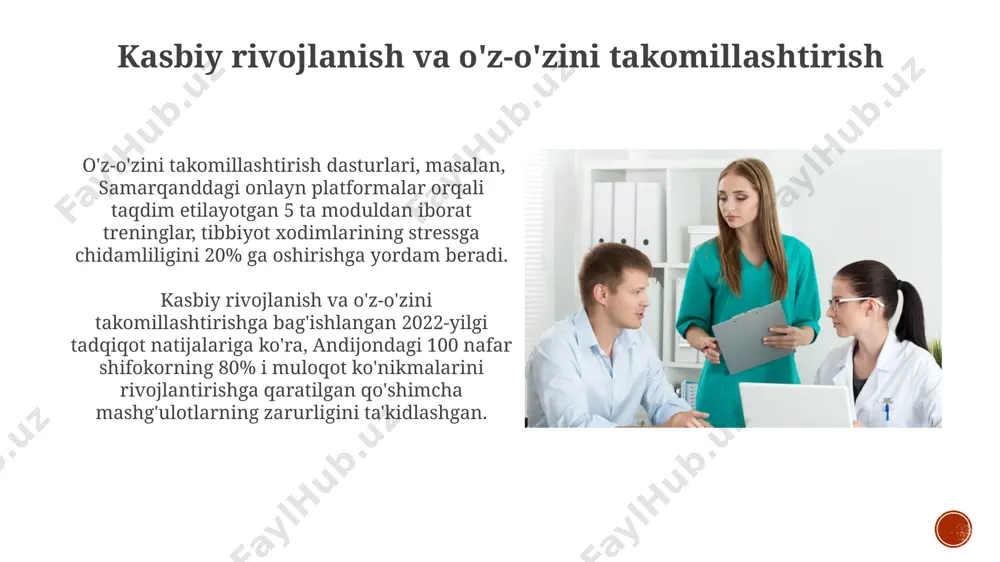 ritorika (nutqning) oʻrta tibbiyot xodimlarining faoliyatidagi ahamiyati - Page 4