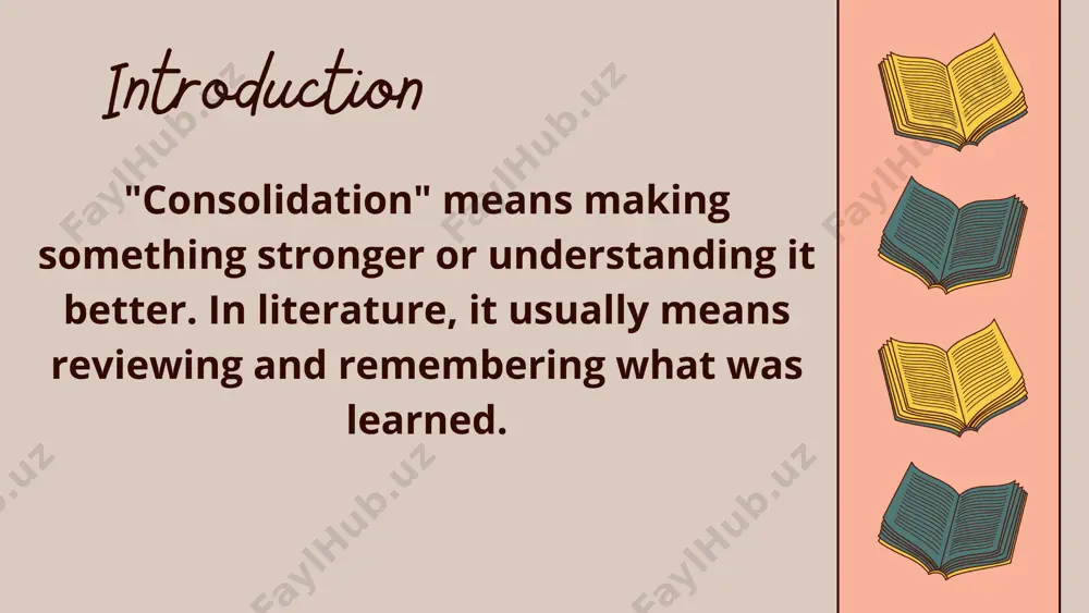 consolidation in literature - Page 2