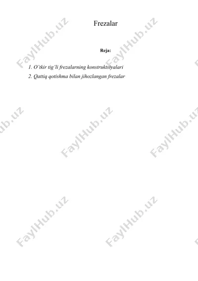 frezalar — DOCX