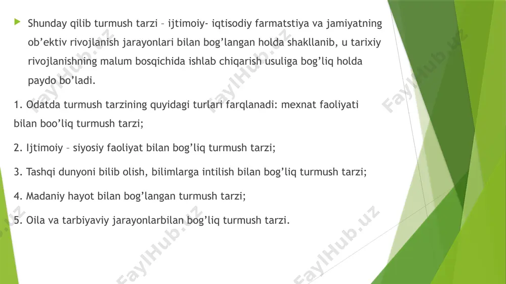 . inson o’z salomatligini va taqdirini hayot oqimining ayovsiz girdobiga tashlab qo’yib, sog’ligini o’zining zararli odatlariga qurbon qilishi, insonning shaxs sifatida parchalanishi va tubanlikka yuz tutishidir. nosog’lom turmush tarzi – axloqsiz yashash va nopok turmush kechirishdir. nosog’lom turmush tarzida yashashning oqibati inson mohiyatining yuzaga chiqmasdan yopiqligicha qolib ketishidir, jamiyatning esa iste’dodlardan mahrum bo’lishidir, shaxs dunyoqarashining chegaralanganligi, o’z salomatligiga qadriyatlar pillapoyasidan munosib o’rin ajratolmaslik, uni oliy qadriyat sifatida qadrlash darajasiga ko’tara olmasdan yashab o’tish tarzidir. komil inson g’oyasi – ham milliy, ham umumbashariy ahamiyatga ega bo’lgan, odamzotga xos eng yuksak ma’naviy va jismoniy barkamollikni mujassam etgan, uni hamisha ezgulikka undaydigan oliyjanob g’oyadir. bu g’oya butun xalqlarni yuksak taraqqiyot etaklagan, ularni ma’naviyat va ma’rifat sohasida milsiz yutuqlarga ilhomlantirgan. komillikni orzu qilmagan, barkamol avlodlarni voyaga etkazish haqida qayg’armagan xalqning va millatning kelajagi yo’q. komil inson g’oyasi azaldan xalqimizning ezgu orzusi bo’lib kelgan. shu sababli yangilanayotgan jamiyatimizda sog’lom avlodngi tarbiyalash, erkin fuqaro ma’naviyatini shakllantirish, …