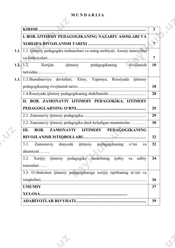 agi ijtimoiy muammolarni hal qilishda ham muhim rol oʻynaydi. dunyo boʻylab ijtimoiy pedagogika fan sifatida rivojlanib, turli mamlakatlarda ijtimoiy muhit va tarbiya jarayonini yaxshilashga xizmat qilmoqda. xorijiy mamlakatlarda ijtimoiy pedagogikaning rivojlanish tarixini oʻrganish quyidagi jihatlar bilan dolzarbdir: ijtimoiy muammolarning global tus olishi – bugungi kunda ijtimoiy tengsizlik, inklyuziya, bolalar huquqlari va yoshlar bilan ishlash dolzarb masalalar hisoblanadi. xalqaro tajribaning oʻrganilishi – rivojlangan davlatlarning ijtimoiy pedagogika sohasidagi yondashuvlari, taʼlim va tarbiya metodlarini tahlil qilish orqali milliy tizimni takomillashtirish mumkin. innovatsion pedagogik texnologiyalarning joriy etilishi – zamonaviy jamiyatda ijtimoiy pedagogikaning yangi tamoyillari, jumladan, axborot texnologiyalaridan foydalanish va psixopedagogik yondashuvlar tobora ahamiyat kasb etmoqda. shunday ekan, xorijiy mamlakatlarda ijtimoiy pedagogikaning rivojlanish bosqichlarini tahlil qilish nafaqat ilmiy ahamiyatga, balki amaliy ahamiyatga ham ega. jamiyat taraqqiyoti insonning ijtimoiylashuvi va unga moslashuvi jarayoniga bogʻliq. [footnoteref:1] [1: m.yuldashova, & g.yusupova, (2023). xorijda va oʻzbekistonda ijtimoiy pedagogikaning rivojlanish tarixi. science and education, 423-426. ] inson jamiyat bilan oʻzaro …