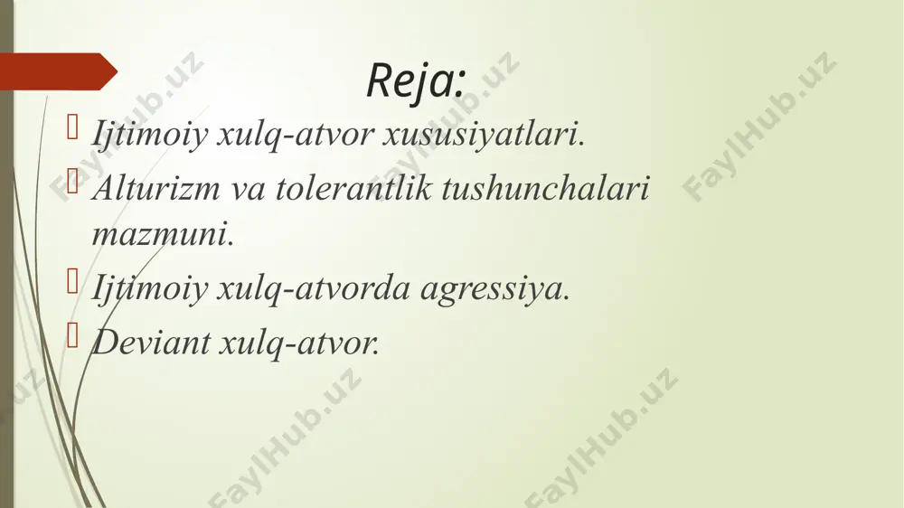 ning aniq bir holatda xulq-atvorini baholashimizda unga ta’sir qiluvchi tashqi omillar yoki ichki omillar (ustanovkalar, motivlar, shaxsiy sifatlar) haqidagi xulosamiz. atributsiya effekti. atributsiyaning siyosiy taraflari ham mavjud. siz ishsizlik yoki kambag‘allikni qanday tushuntirib beraolasiz? buyuk britaniya, hindiston, avstraliya va aqshda o‘tkazilgan so‘rovnoma shuni ma’lum qiladiki, siyosiy konservatorlar insonlarning ishsizligi va kambag‘alligiga faqat insonlarning o‘zlari aybdor ekanini aytishadi “odatda insonlar o‘ziga mos narsalarga ega bo‘ladilar, chunki bugungi kunda barcha mehnat qiladigan odamlar yaxshi narsalarga ega bo‘ladilar”. liberal va sotsiologlar esa bunday vaziyatda o‘tmish va bugunning aybi ko‘proq ekanini ta’kdlashadi : “agar siz va biz bunday shart-sharoitlarda yashaganimizda bugungi kundagi mavqeimizga ega bo‘larmidik?”. ularning ta’kidlashicha yangi terroristlar vujudga kelmasligi uchun biz barchasini oldini bugun olishimiz kerak. boshqa so‘z bilan aytganda, chivinlarning barchasini o‘ldirgandan ko‘ra, botqoqlikni qurit, shunda barchasi yo‘qoladi. ijtimoiy ta’sir. ijtimoiy psixologiyaning asosiy darsi – biz bajarayotgan attityudlarimiz, qarorlarimiz va xatti-harakatlarimiz ijtimoiy ta’siri o‘rni katta. bu hol bizning konformligimizda, yumshoqligimizda va …