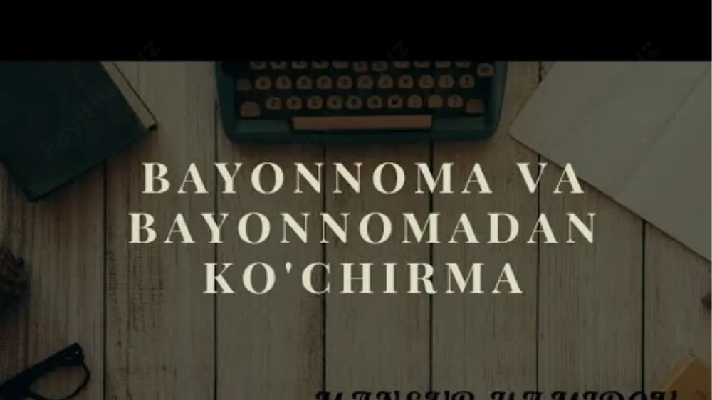 bayonnomalar tuzish texnologiyasi - Page 4