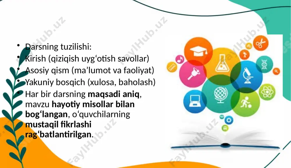 1-sinf "tabiiy fan" darslarini tahlil qilish va taqriz yozish - Page 5